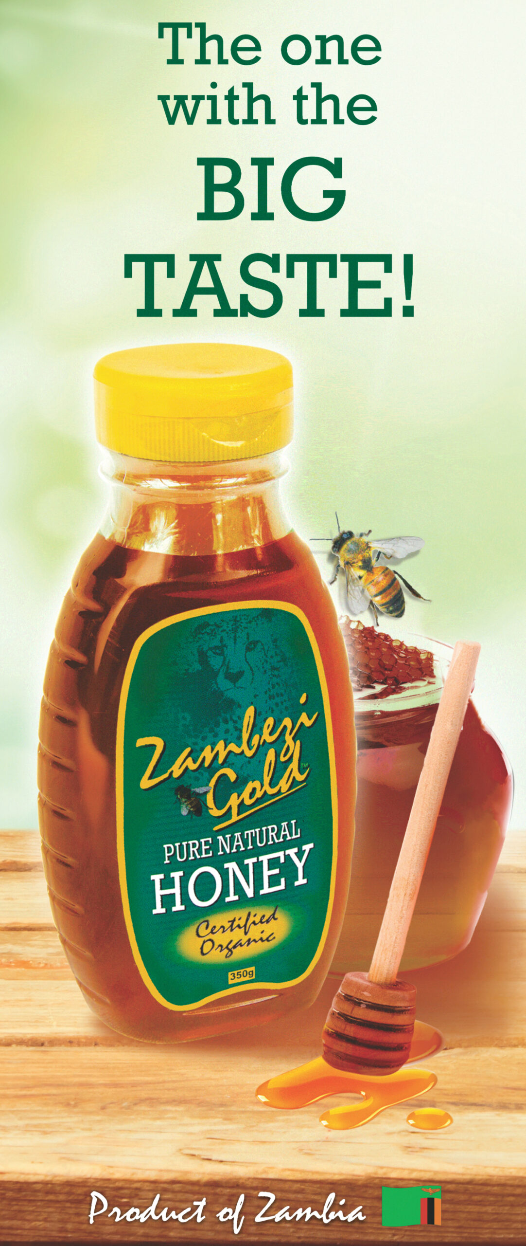 Zambezi Gold honey bottle Graphic copy